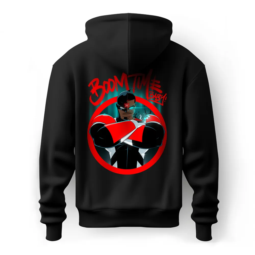 "BOOM TIME, BABY!" Oversized Hoodie