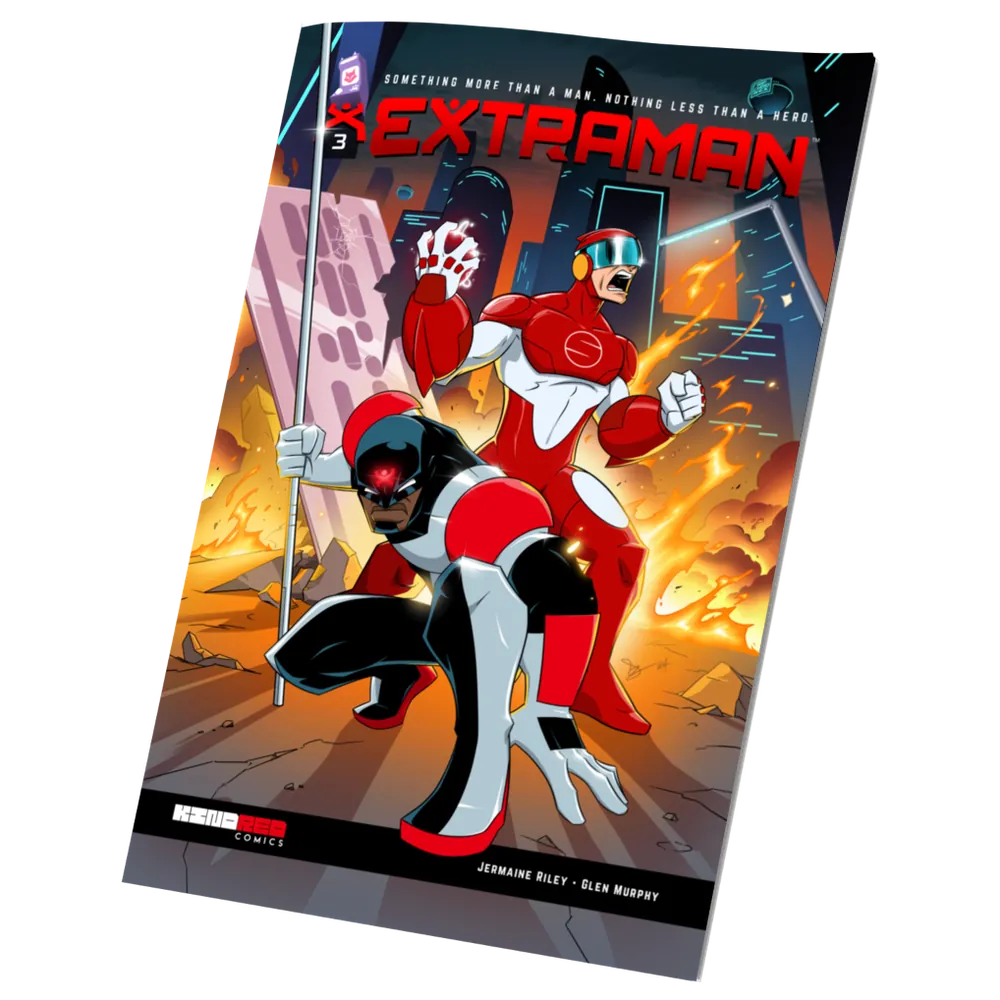 Extraman #3 comic cover