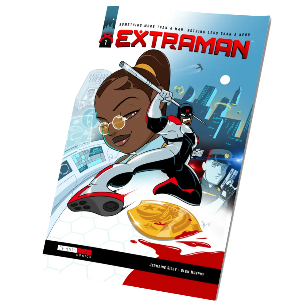 Extraman #1 comic cover